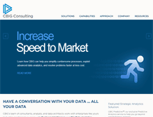 Tablet Screenshot of cbigconsulting.com